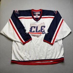 Cleveland Monsters Columbus Blue Jackets Alternate XL AHL‎ Blank Hockey Jersey